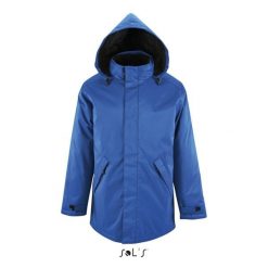 Parka Sol's Robyn. Niebieskie płaszcze SOL'S, m, bez wzorów, z polaru, bez kaptura. Za 259.45 zł.