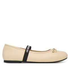 Baleriny LOVE MOSCHINO. Baleriny Love Moschino, bez wzorów, bez obcasa, bez zapięcia. Za 769.99 zł.