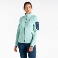 Polar turystyczny damski Mountain Series Thermal. Zielone bluzy z polaru Dare 2b, bez wzorów, z polaru, trekkingowe. Za 205.70 zł.