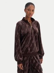 Liu Jo Sport Bluza TF5110 J4955 Brązowy Relaxed Fit. Brązowe spodnie dresowe Liu Jo Sport, bez wzorów, z dresówki. Za 719.99 zł.