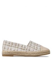 DeeZee Espadryle WSS990-104 Beżowy. Brązowe espadryle DeeZee, bez wzorów, ze skóry, bez obcasa. Za 99.99 zł.