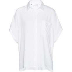 Bluzka z wiskozy bonprix biały. Bluzki marki Reserved. Za 32.99 zł.