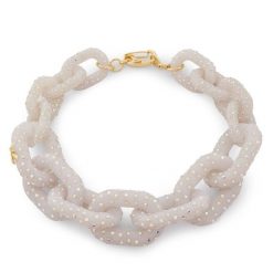 Naszyjnik Elisabetta Franchi. Białe naszyjniki Elisabetta Franchi. Za 779.99 zł.
