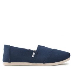 Tenisówki Toms. Niebieskie trampki TOMS, bez wzorów, bez zapięcia. Za 209.99 zł.