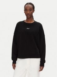 BOSS Bluza C_Esweaty 50547974 Czarny Relaxed Fit. Czarne bluzy Boss, xl, bez wzorów, z bawełny, bez kaptura. Za 479.99 zł.