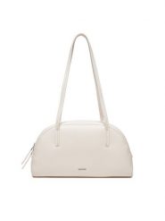 Calvin Klein Torebka Ck Glide Elongated Shoulder Bag K60K612819 Biały. Białe torebki klasyczne Calvin Klein, bez wzorów, ze skóry, bez dodatków. Za 389.99 zł.
