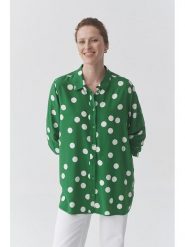 TATUUM Koszula "Dotta" w kolorze zielonym rozmiar: 44. Zielone koszule Tatuum, s, bez wzorów, z wiskozy, klasyczne, bez kołnierzyka, bez ramiączek. Za 95.69 zł.