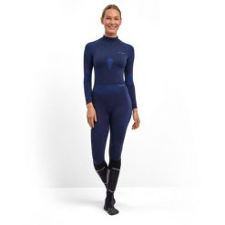 Damskie legginsy 3/4 Falke. Niebieskie legginsy Falke, bez wzorów, sportowe. Za 268.00 zł.