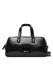 Karl Lagerfeld Jeans Torebka B1W30144 Czarny. Czarne torebki klasyczne Karl Lagerfeld Jeans, bez wzorów, z jeansu, bez dodatków. Za 639.99 zł.