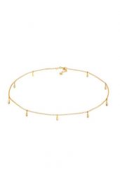 Elli Damski naszyjnik z kroplami Geo Look, srebro: 925 Sterling Silver Naszyjniki 1 ct. Szare naszyjniki Elli, z materiału, srebrne. Za 293.99 zł.