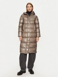 Hetregó Płaszcz zimowy Tara 8N728 Beżowy Regular Fit. Brązowe płaszcze HETREGO, na zimę, bez wzorów, z syntetyku, bez kaptura. Za 1,819.00 zł.