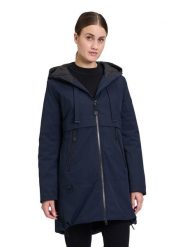 Betty Barclay Płaszcz zimowy w kolorze granatowym rozmiar: 48. Niebieskie płaszcze Betty Barclay, na zimę, bez wzorów, z puchu, bez kaptura. Za 347.99 zł.