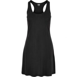 Sukienka Modal Racerback Dla Pań I Panów. Czarne sukienki Urban Classics, xl, bez wzorów, sportowe, bez kołnierzyka, bez ramiączek, sportowe. Za 139.99 zł.