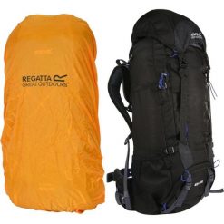Plecak trekkingowy Regatta EU187. Czarne plecaki Regatta, bez wzorów, z poliesteru, bez dodatków. Za 370.70 zł.