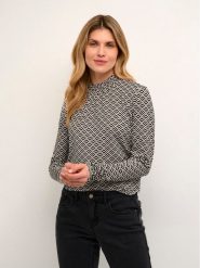 Cream Sweter Crmarion 10610549 Czarny Regular Fit. Czarne swetry Cream, xs, bez wzorów, z wiskozy, bez ramiączek. Za 129.99 zł.