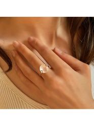 Les Petites Précieuses Pozłacany pierścionek z kwarcem rozmiar: 60. Różowe pierścionki Les Petites Précieuses, z kwarcem, pozłacane. Za 121.99 zł.