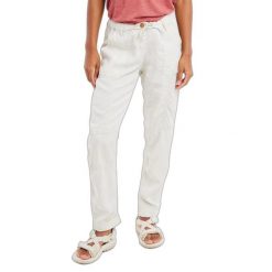 Spodnie damskie Protest Prtleaf. Białe spodnie dresowe Protest, bez wzorów, długie. Za 359.00 zł.