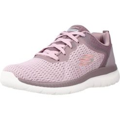 Buty SKECHERS BOUNTIFUL-QUICK PATH Fioletowy. Fioletowe buty trekkingowe Skechers, bez wzorów, z tkaniny, bez zapięcia, trekkingowe. Za 259.99 zł.