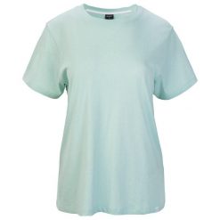 T-shirt Damski Z Krótkim Rękawem Elina II. Niebieskie t-shirty Hi-tec, bez wzorów, casualowe, bez kołnierzyka, bez ramiączek. Za 55.99 zł.