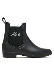 KARL LAGERFELD Kalosze KL94775 Czarny. Czarne kalosze KARL LAGERFELD, bez wzorów, z tworzywa sztucznego, bez zapięcia. Za 309.99 zł.