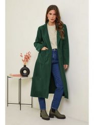 L'armoire de Suzette Płaszcz zimowy w kolorze zielonym rozmiar: 42. Zielone płaszcze L'armoire de Suzette, na zimę, l, bez wzorów, z puchu, klasyczne, bez kaptura. Za 175.26 zł.