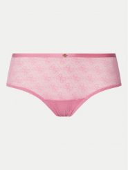 Guess Figi klasyczne O5RE12 KCLB0 Różowy. Czerwone figi Guess, z aplikacjami, z syntetyku. Za 79.99 zł.