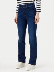 Guess Jeansy W5RA0V D5L91 Granatowy Regular Fit. Niebieskie jeansy Guess, l, z aplikacjami, z bawełny. Za 349.99 zł.