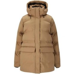 Damska kurtka z kapturem Whistler Creed CFT. Brązowe kurtki WHISTLER, na zimę, bez wzorów, z puchu, z kapturem. Za 543.50 zł.