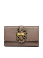 Just Cavalli Portfel 79RA5PA5 ZSA89 Brązowy. Brązowe portfele Just Cavalli, bez wzorów, ze skóry. Za 339.99 zł.