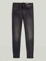 G-Star Dżinsy - Skinny fit - w kolorze antracytowym rozmiar: W28/L32. Czarne jeansy G-Star, l, z aplikacjami, klasyczne, z podwyższonym stanem. Za 274.95 zł.