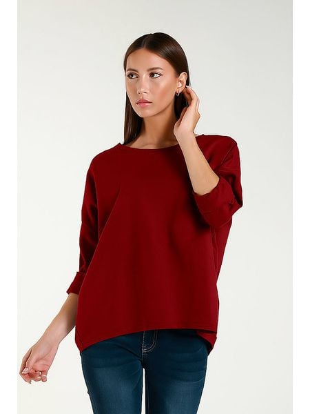 Tamba Bluza w kolorze czerwonym rozmiar: 36-42. Czerwone bluzy Tamba, bez wzorów, bez kaptura. Za 96.83 zł.