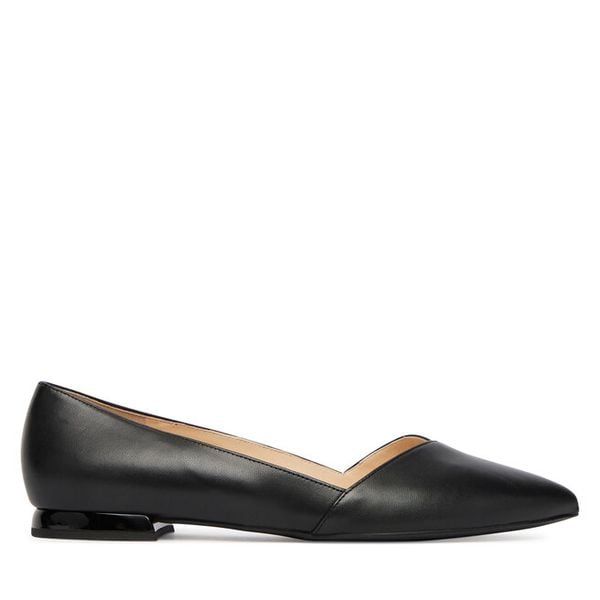 Baleriny HÖGL. Czarne baleriny Högl, bez wzorów, bez obcasa, bez zapięcia. Za 699.99 zł.