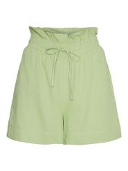 Vero Moda Szorty "Mymilo" w kolorze jasnozielonym rozmiar: XS. Zielone szorty Vero Moda, bez wzorów, z wiskozy, klasyczne. Za 28.58 zł.