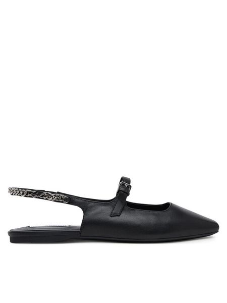 KARL LAGERFELD Sandały KL40181 Czarny. Czarne sandały KARL LAGERFELD, bez wzorów, ze skóry, bez obcasa, na płaskiej podeszwie, bez zapięcia. Za 399.99 zł.