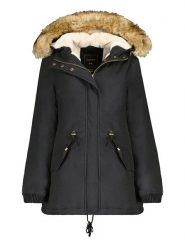 ANAPURNA Parka "Ampuriana" w kolorze czarnym rozmiar: XL. Czarne płaszcze ANAPURNA, xl, bez wzorów, bez kaptura. Za 184.35 zł.
