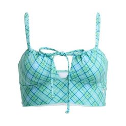 Top typu tank dla Kobiety PRINTED ESSENTIALS Zielony. Zielone bikini Roxy, bez wzorów, z elastanu. Za 169.99 zł.