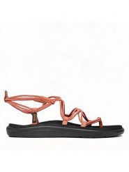 Teva Sandały Voya Infinity 1019622 Pomarańczowy. Brązowe sandały Teva, bez wzorów, ze skóry, bez obcasa, na płaskiej podeszwie, bez zapięcia. Za 239.99 zł.