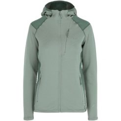 Bluza damska VIKING Birger Lady rozpinana z kapturem. Zielone bluzy Viking, bez wzorów, sportowe, bez ramiączek, z kapturem. Za 349.90 zł.