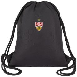 Torba sportowa VfB Stuttgart 2021/22. Czarne torby sportowe JAKO, bez wzorów, z poliesteru, na ramię. Za 98.53 zł.