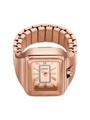 Fossil Zegarek Watch Ring ES5345 Różowy. Czerwone, analogowe zegarki Fossil. Za 589.99 zł.