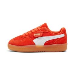 Sneakersy damskie Puma Palermo Moda Vintage. Białe buty sportowe lifestyle Puma, bez wzorów, retro, bez zapięcia. W wyprzedaży za 219.00 zł.
