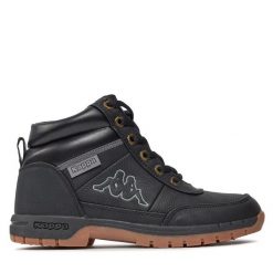 Trekkingi Kappa. Czarne buty trekkingowe Kappa, bez zapięcia. Za 119.99 zł.