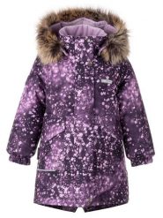 LENNE Parka zimowa "Viola" w kolorze fioletowym rozmiar: 110. Różowe płaszcze LENNE, na zimę, s, bez wzorów, bez kaptura. Za 304.99 zł.