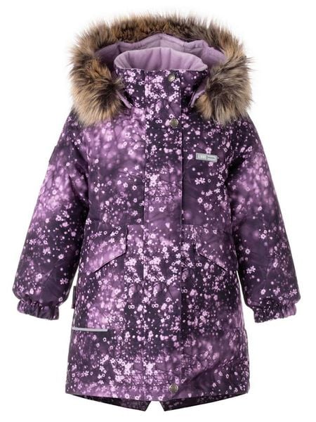 LENNE Parka zimowa "Viola" w kolorze fioletowym rozmiar: 116. Różowe płaszcze LENNE, na zimę, s, bez wzorów, bez kaptura. Za 304.99 zł.