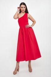 Sukienka na jedno ramię TWINSET. Sukienki Twinset Milano, xs, bez wzorów, bez kołnierzyka, bez ramiączek. W wyprzedaży za 622.30 zł.