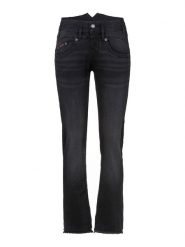 Herrlicher Dżinsy - Slim fit - w kolorze czarnym rozmiar: W25. Czarne jeansy Herrlicher, bez wzorów. Za 127.95 zł.