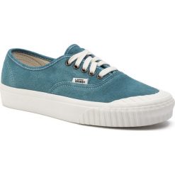 Trampki VANS - Authentic 138 VN0A3TK6U671 (Vintage Military) Corsai. Niebieskie trampki sportowe Vans, bez wzorów, z gumy, bez zapięcia, vans authentic. W wyprzedaży za 209.00 zł.