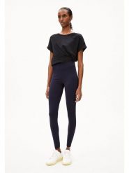 Armedangels Legginsy ''Faribaa' w kolorze granatowym rozmiar: XXL. Niebieskie legginsy ARMEDANGELS, bez wzorów. Za 149.95 zł.