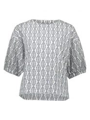 Herrlicher Bluzka w kolorze granatowo-białym rozmiar: XS. Niebieskie bluzki Herrlicher, xs, bez wzorów, z bawełny, bez kołnierzyka, bez ramiączek. Za 78.66 zł.