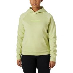 Bluza Damska Helly Hansen Core. Zielone bluzy Helly Hansen, bez wzorów, sportowe, bez ramiączek, bez kaptura. W wyprzedaży za 267.05 zł.